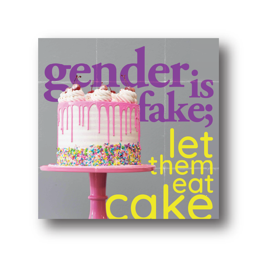 Gender is Fake | Sticker