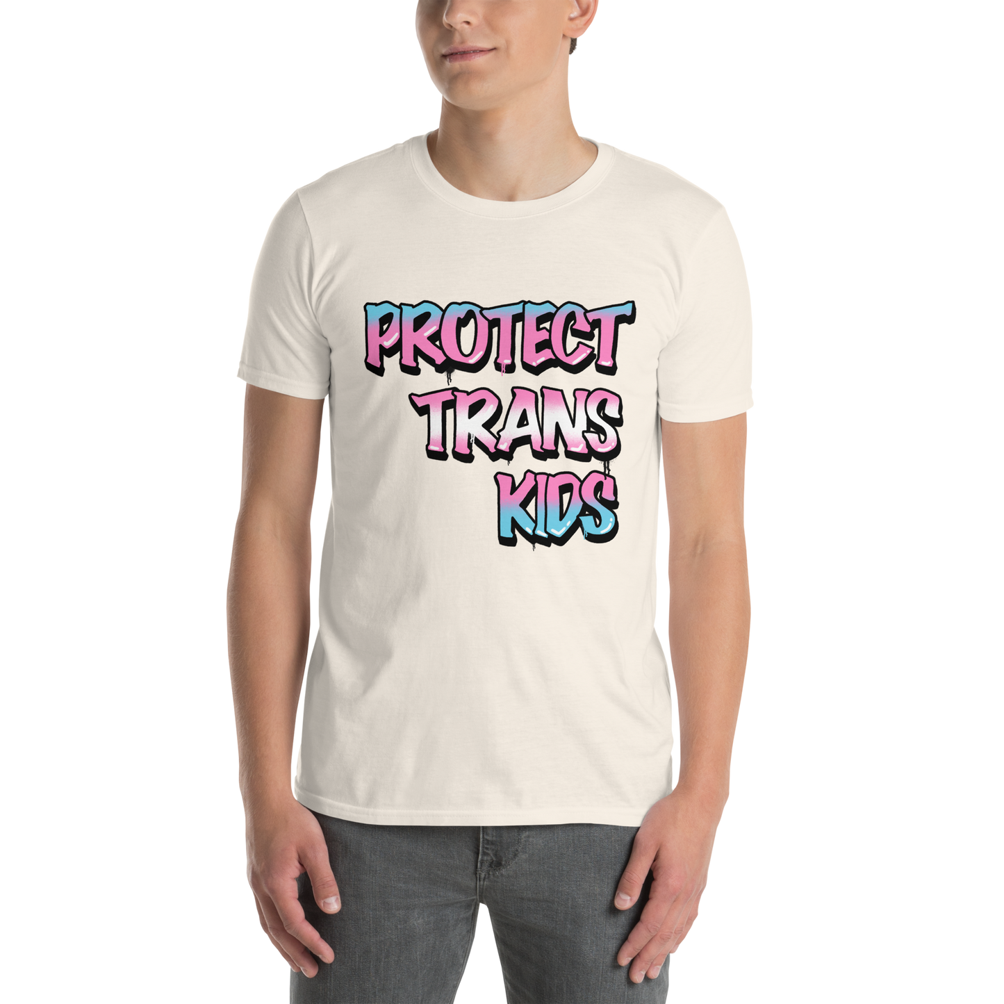 Protect Trans Kids Graffiti T-Shirt