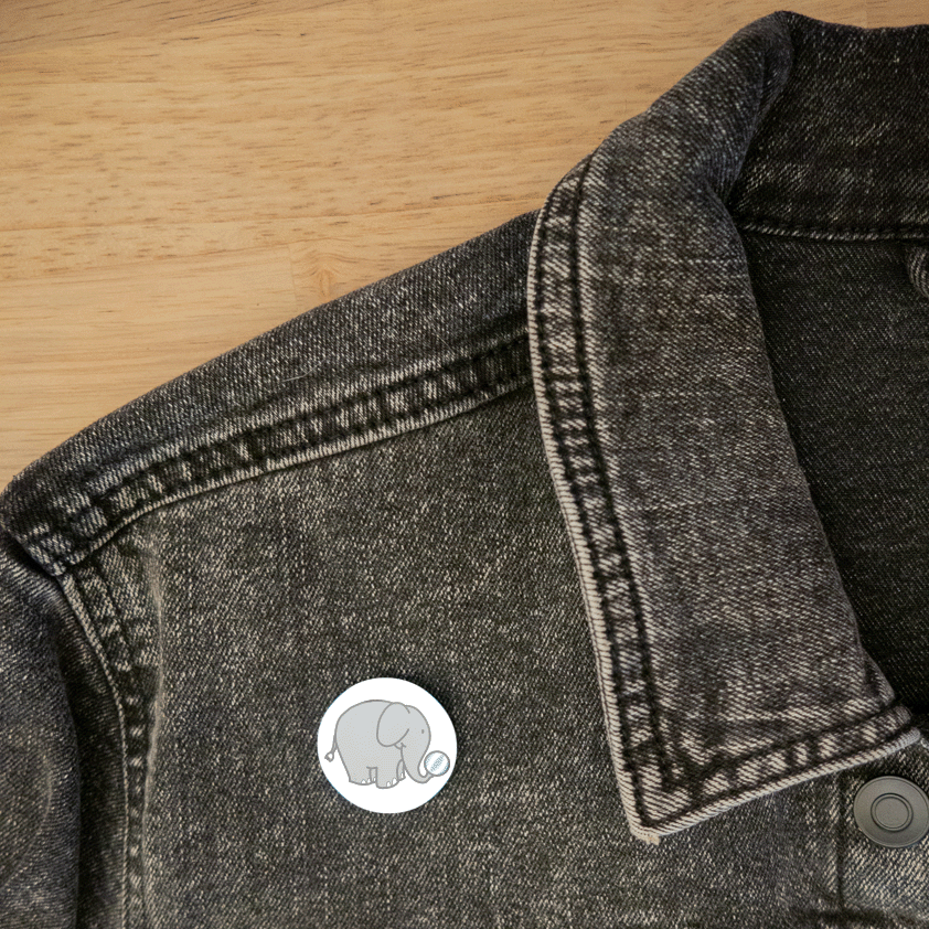 Elephant with Blue Ball