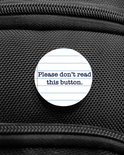 Please Don't Read This