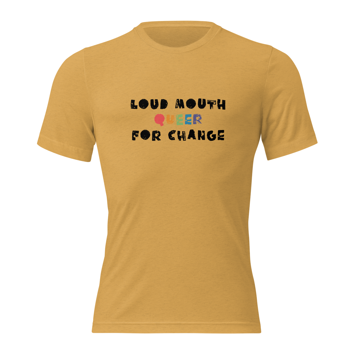 Loud Mouth Queer for Change Tee