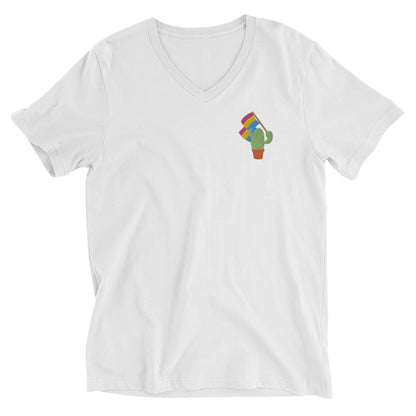 Pan Pride Cactus Embroidered Tee