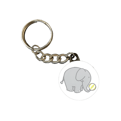 Elephant with Yellow Ball